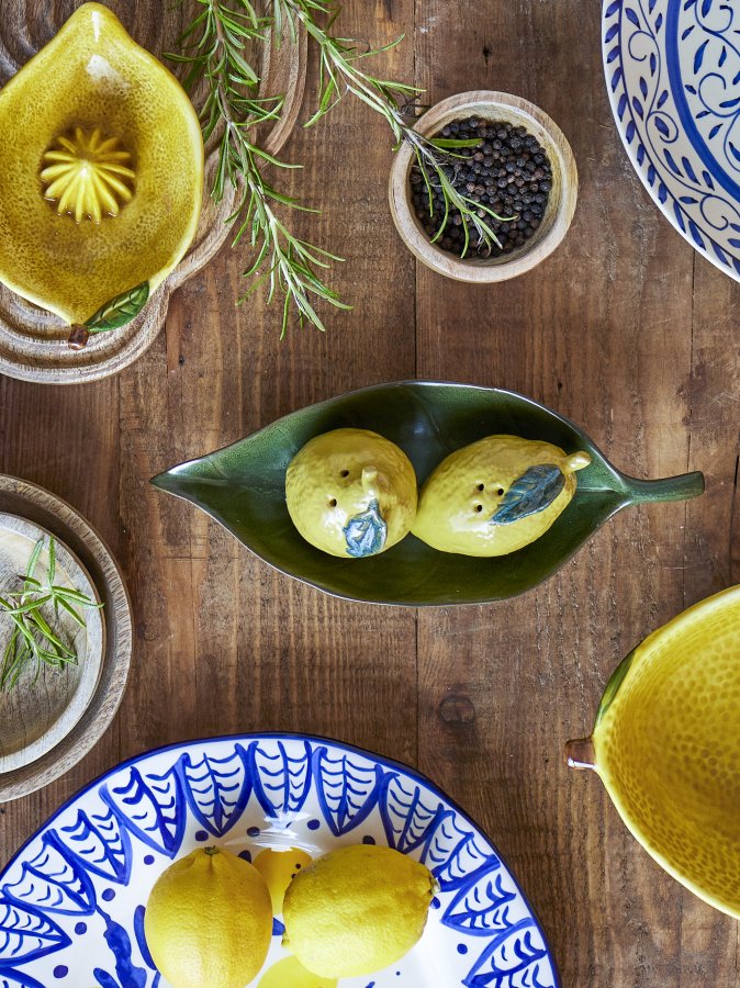 CREATIVE COLLECTION Limone Salt & Peberst - gul stentj