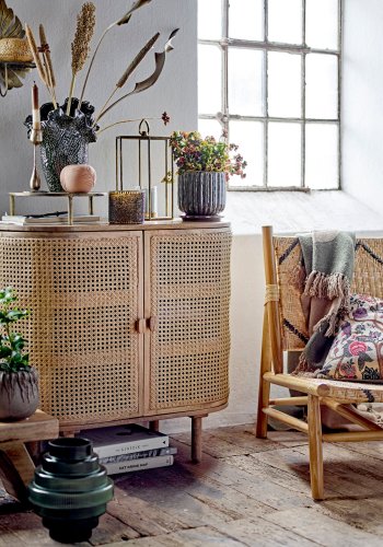 CREATIVE COLLECTION Eloi Blumentopfabdeckung, Braun, Steingut