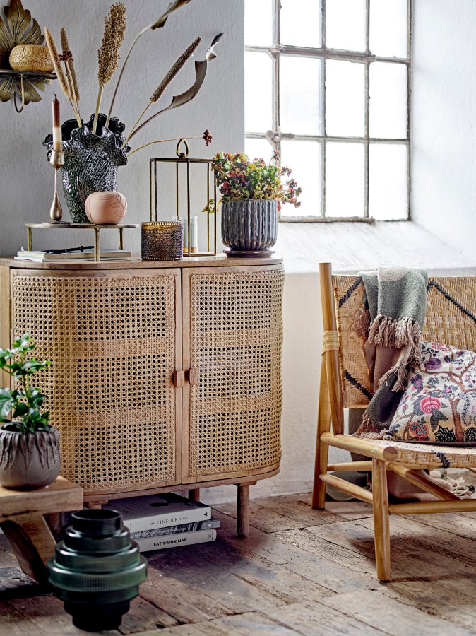 CREATIVE COLLECTION Eloi Blumentopfabdeckung, Braun, Steingut