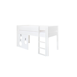 Manis-H Sol Mellomh�y seng med klassisk sengehest og ballbord - 160 cm - 90x160