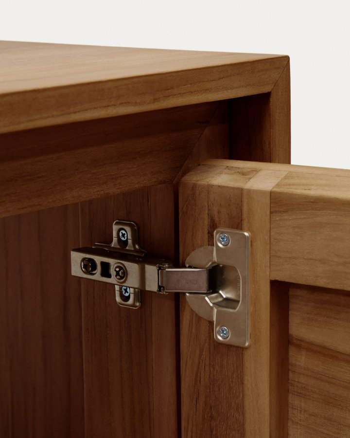 KAVE HOME Kenta badrumsm�bel i massiv teak med valn�tsfinish, 60 x 45 cm