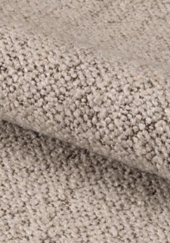 ACT NORDIC Brooke barstol, m. rygln, armln, fodsttte, drejefunktion - beige stof og sort stl