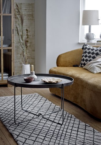 BLOOMINGVILLE Kean Bordlampe, Gr, Terrakotta, D30,5xH58,5 cm