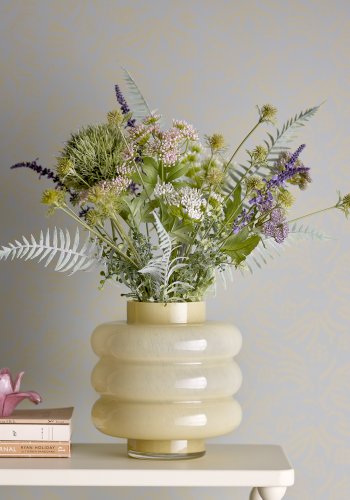 BLOOMINGVILLE Sahara-vase, gul, glass