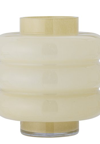 BLOOMINGVILLE Sahara-vase, gul, glass