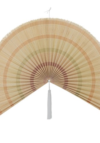 BLOOMINGVILLE Jaime Veggdekorasjon, Gul, Bambus