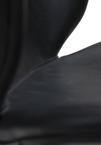 DANFORM Cloud spisebordsstol - Ravn sort kunstlder og sort stl