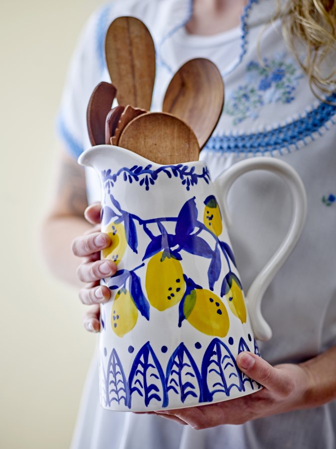 CREATIVE COLLECTION Maxima Krug, Blau, Steingut