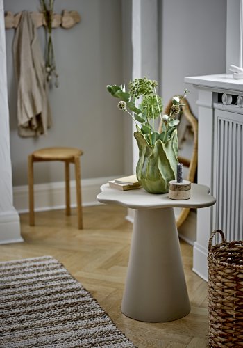 BLOOMINGVILLE Soller sidebord, kologisk - naturlig aluminium (56x43)