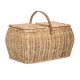 BLOOMINGVILLE Gor Korb mit Deckel, Natur, Rattan, L44xH26xB26 cm