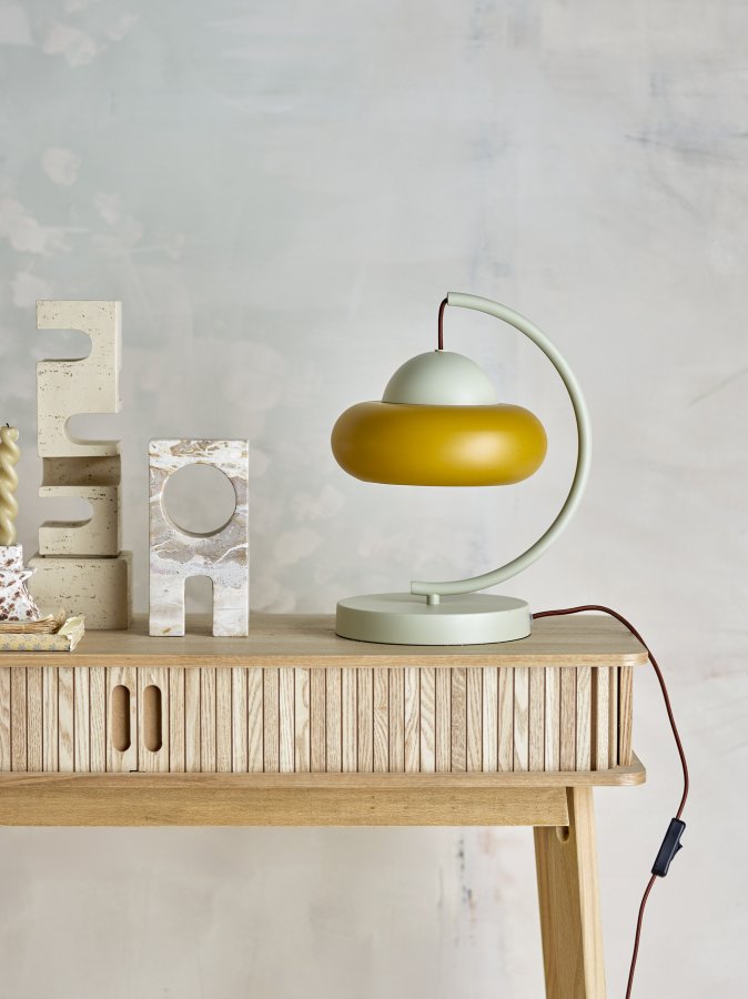 BLOOMINGVILLE Bubble Tischleuchte, Natur, Metall (L27xH34,5xB27 cm)