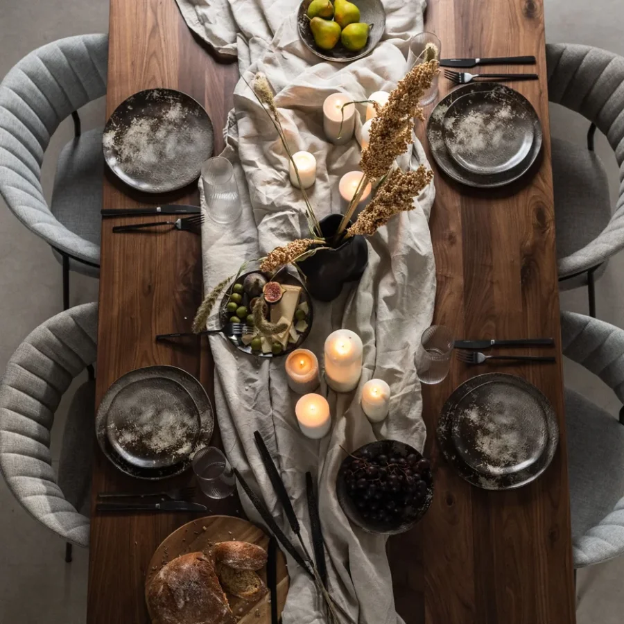 KARE DESIGN Savanne desserttallerken, kologisk - brun/gr matt keramikk (20)