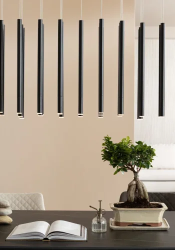 KARE DESIGN Gloria Black Ceramic spisebord, rektangulr - sort mineralmarmor og sort stl (200x100)