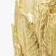 KARE DESIGN Feathers vase - guld polyresin (H:91cm)