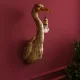 KARE DESIGN Animal Heron vglampe - guld polyresin og aluminium