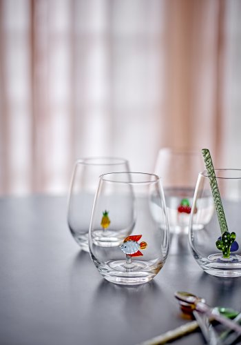 BLOOMINGVILLE Misa drikkeglass, klart, glass