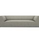 MICADONI Ruby sofa, 3 seter - gr kordflyel og sort plast