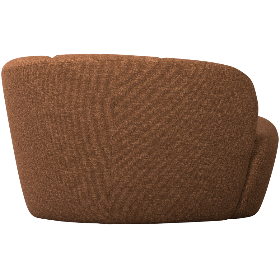 WOOOD Mojo 2-pers. bnk element, hjre - rustbrun meleret boucl