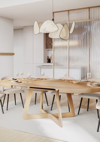 MICADONI Uttrekkbart bord, 