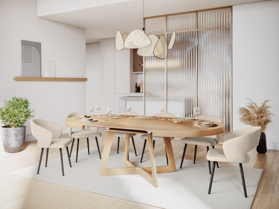 MICADONI Uttrekkbart bord, 