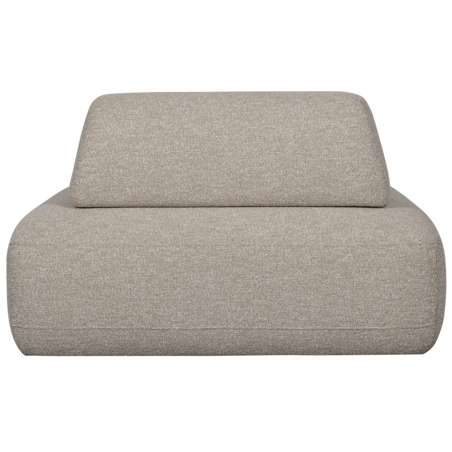 WOOOD STERCK LNESTOL MED BESKYTTELSESRIGT RYG NATURLIG