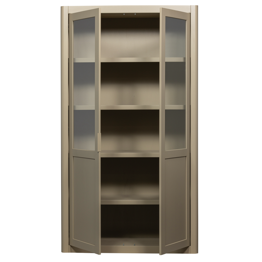 WOOOD GUNNAR VITRINESKAB I FYRRETR [fsc]