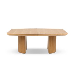 MICADONI Mana spisebord, m. 2 tillgsplader - natur tr (200/300x110x75)