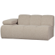 WOOOD MOJO 1,5-personers sofa med armln, venstre, boucle, beige meleret
