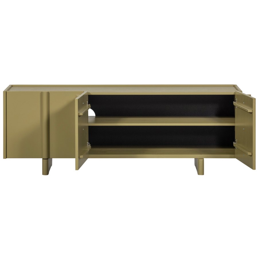 WOOOD BASU TV-MBEL 152 CM FYRRETR [fsc]