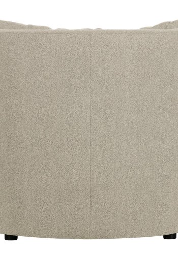 VTWONEN Explore lnestol - natur bouclé stof og plastik