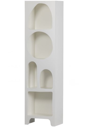 WOOOD Caz skab, Lille - hvid krydsfinér