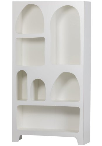 WOOOD Caz skab, Bred - hvid krydsfinér