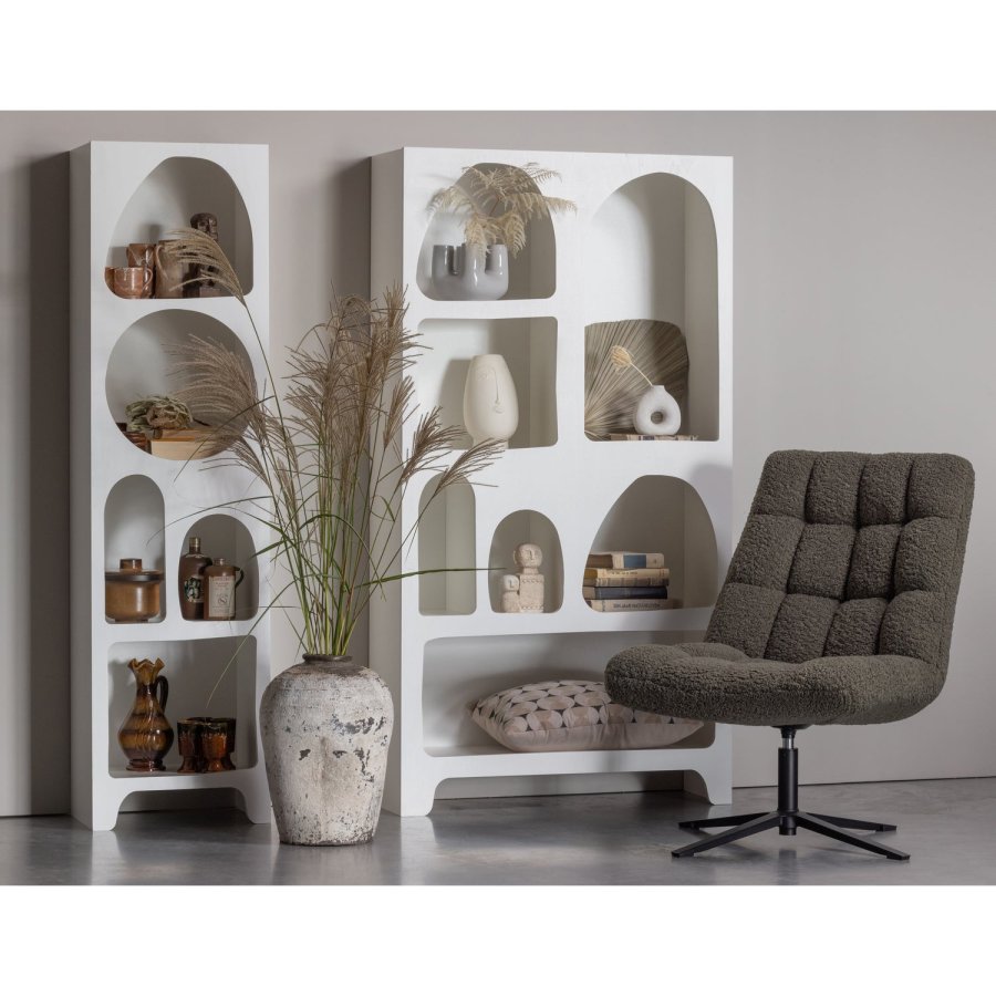 WOOOD Caz skab, Bred - hvid krydsfinér