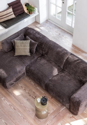 WOOOD Ferry sidobord, runt - metallsvamp (�30)