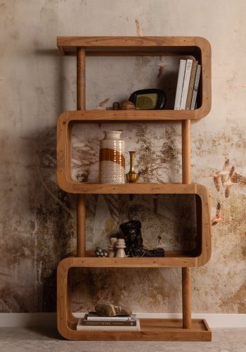 WOOOD Rattle reol - natur akacietr