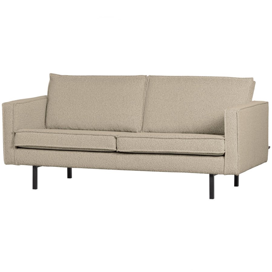 WOOOD Rodeo 2,5 pers. sofa - beige bouclé