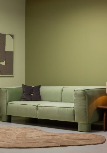 WOOOD Alya gulvtppe, organisk - lysebrun polyester (170x240)