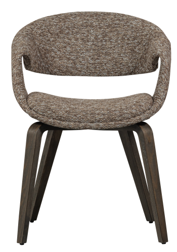 WOOOD YOSSI SPISESTOL BRUN MED TRE MRK BRUN