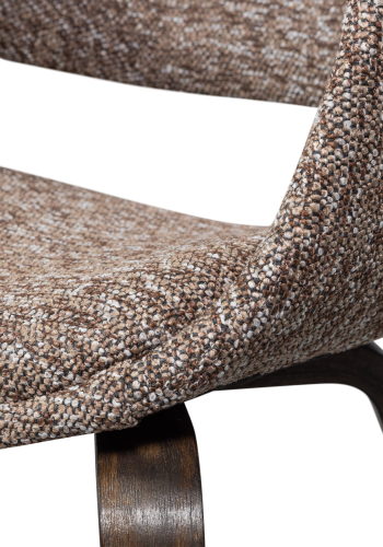 WOOOD YOSSI SPISESTOL BRUN MED TRE MRK BRUN