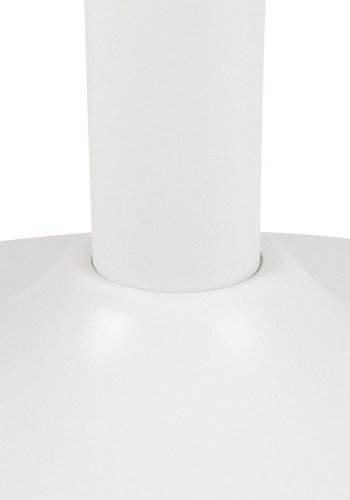 ACT NORDIC Malta salongbord, rundt - hvit Unico keramikk/MDF/st�l (�60x45)