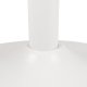 ACT NORDIC Malta salongbord, rundt - hvit Unico keramikk/MDF/st�l (�60x45)