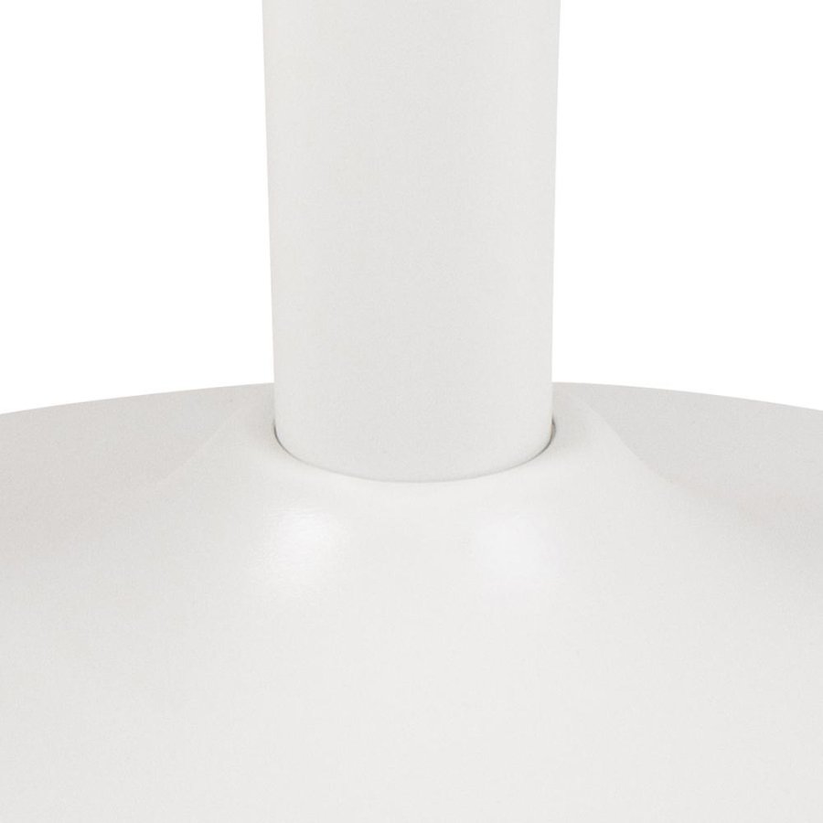 ACT NORDIC Malta salongbord, rundt - hvit Unico keramikk/MDF/st�l (�60x45)