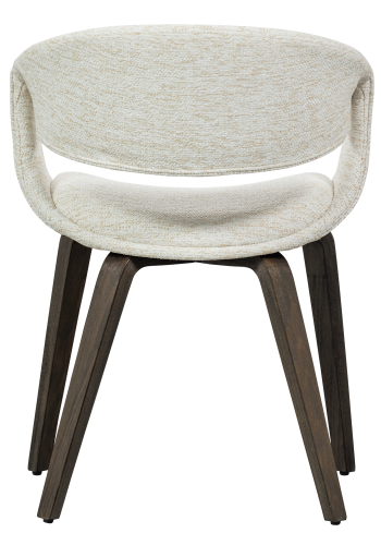 WOOOD YOSSI SPISESTOL NATURLIG MED TRE MRK BRUN