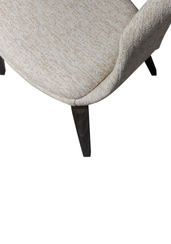 WOOOD YOSSI SPISESTOL NATURLIG MED TRE MRK BRUN