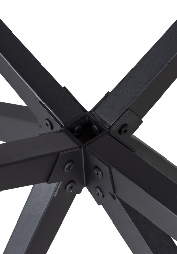 WOOOD HOLLAND KORSBEN XL METALL SVART