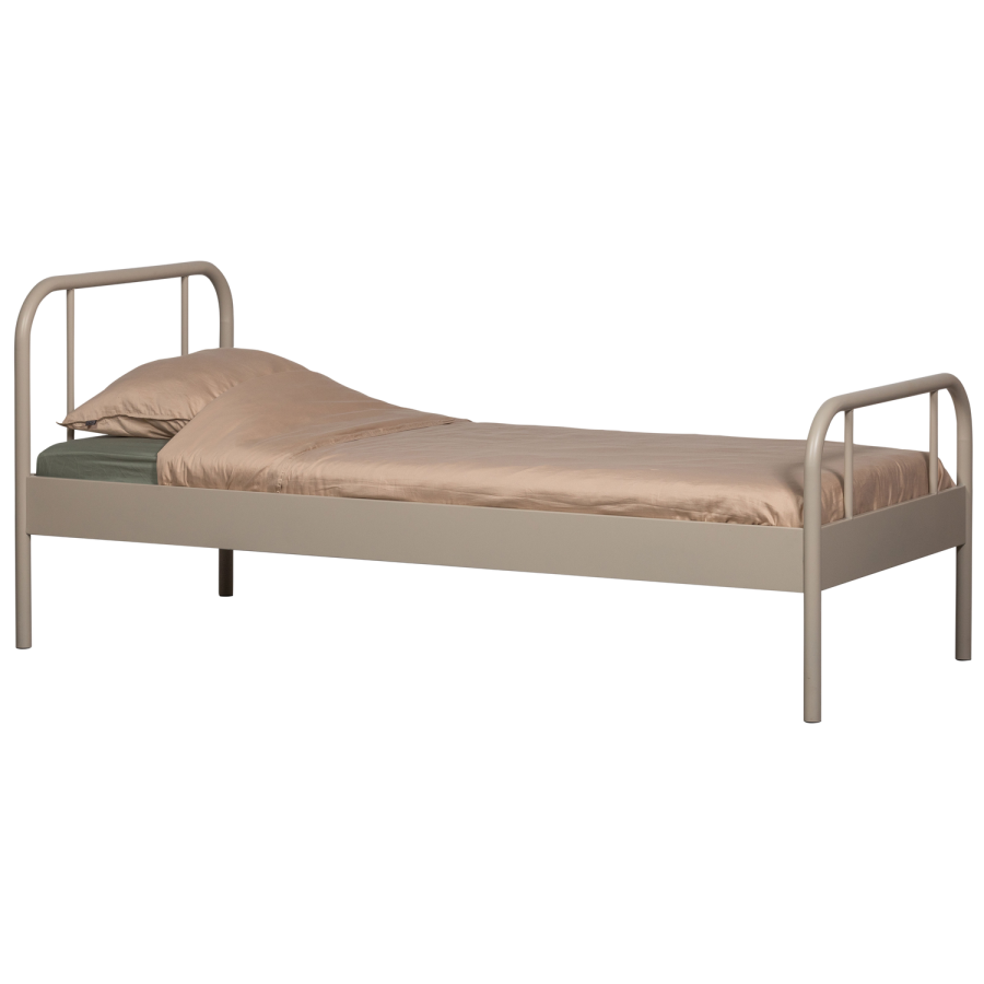 WOOOD MATA ENKELTSENG METAL SAND 90x200CM