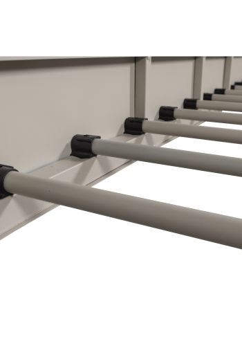 WOOOD MATA ENKELTSENG METAL SAND 90x200CM