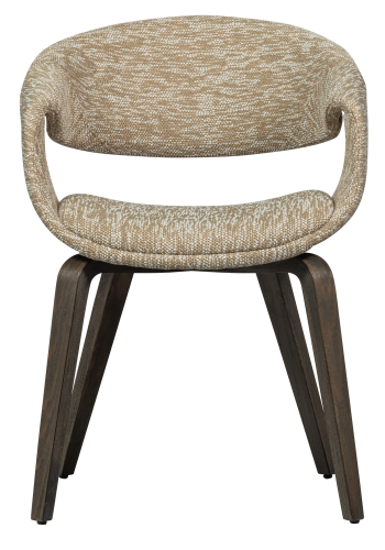 WOOOD YOSSI SPISESTOL SAND MED TRE MRK BRUN