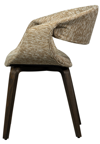 WOOOD YOSSI SPISESTOL SAND MED TRE MRK BRUN