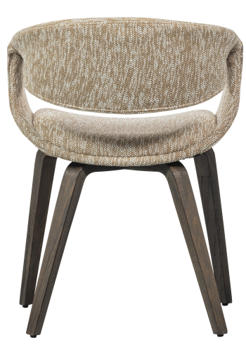 WOOOD YOSSI SPISESTOL SAND MED TRE MRK BRUN